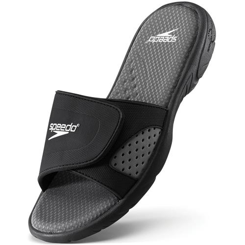 Speedo Deck Sport Slide Mens Sandals BlackRock