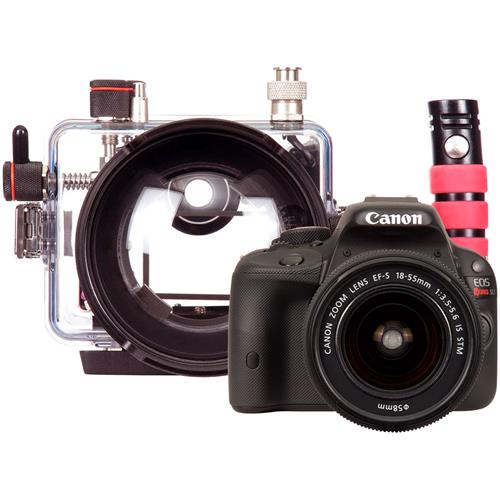 Ikelite Housing and Camera Package, Canon 100D/Rebel SL1