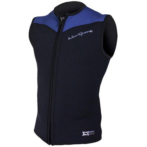 Womens Black NeoSport Mens 2.5-mm XSPAN Vest 