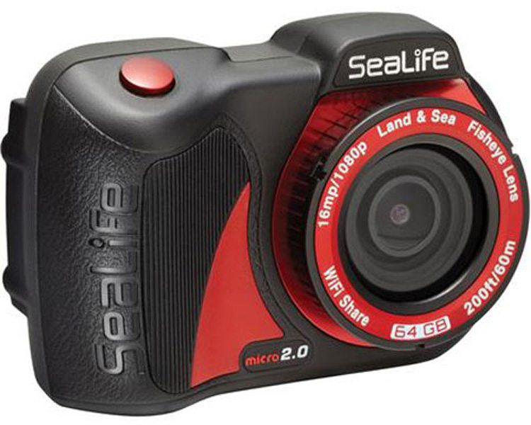 SeaLife SL512 Micro 2.0 Wi-Fi 64GB best underwater camera for scuba diving