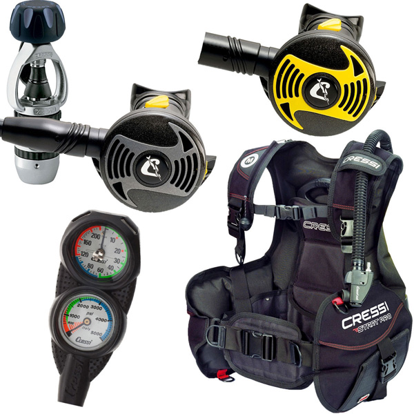 Cressi START-ER best scuba diving gear packages