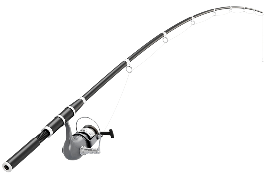 fishing rod and reel