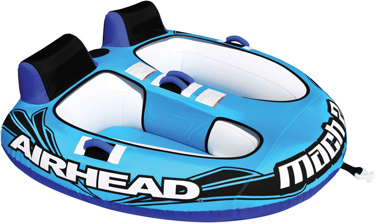 Boating Airhead Rebel Tube Kit Towable Water Tube 1 Person Rider  ahre-12 