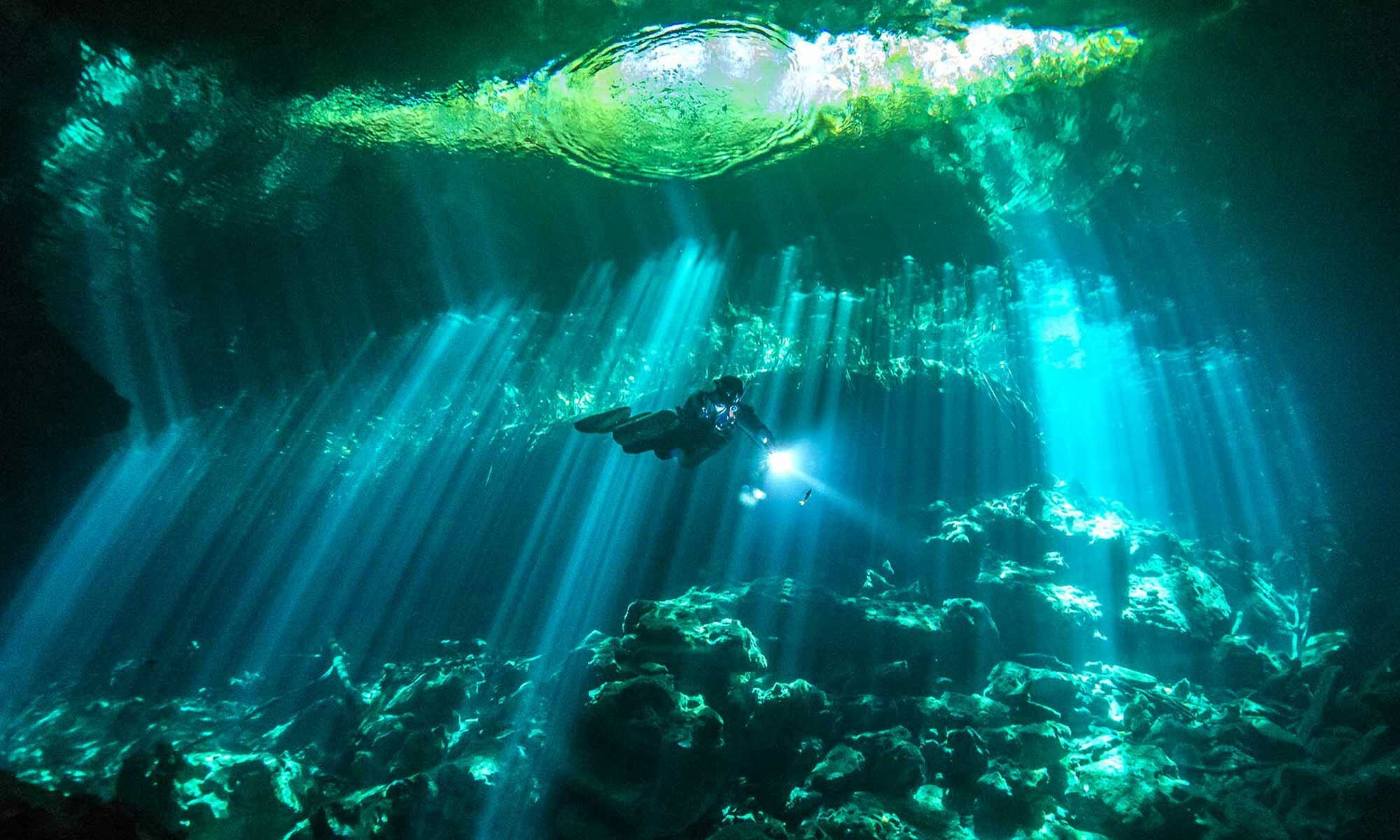 Cenotes The Underwater Caves Of The Riviera Maya Mexico