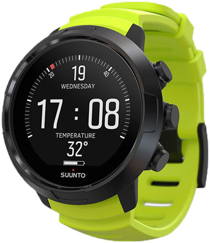 black and lime Suunto D