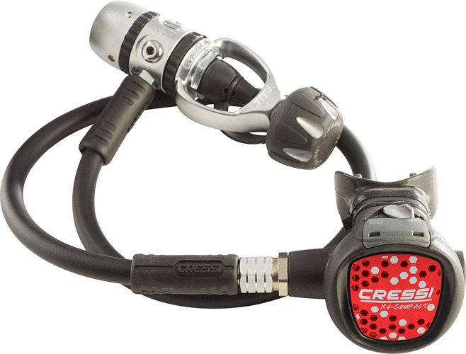 Cressi XS Compact AC2 Regulator lightweight scuba gear