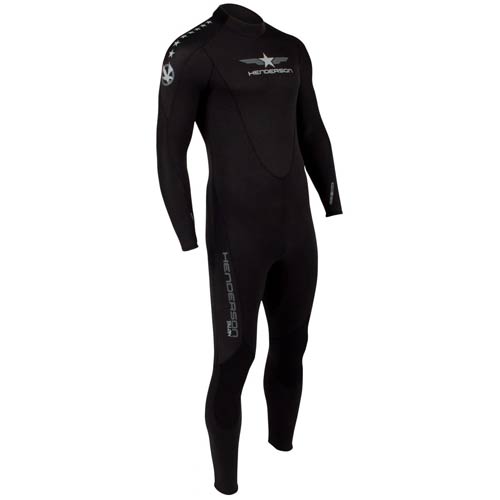 side view of the Henderson TALON diving wetsuit