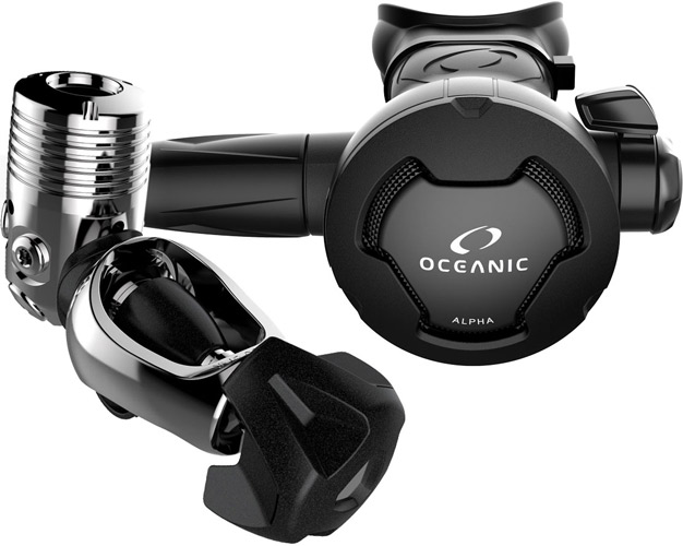 Oceanic Alpha 10 + sPX Yoke Regulator lightweight scuba gear