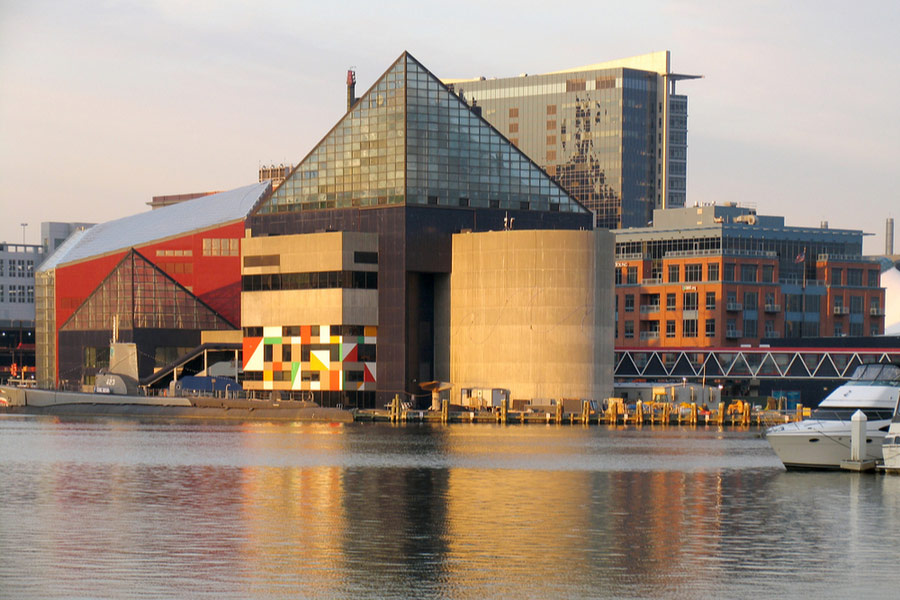 the National Aquarium in Baltimore, Maryland