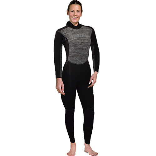 black and gray Mares Graph-Flex best scuba diving wetsuit